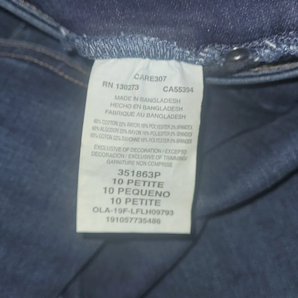 WOMEN'S NWT LEE PETITE PANTS - Picture 5 of 7
